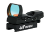   Firefield Red and Green Reflex Sight with 4 Reticle Patterns Black (FF13004)